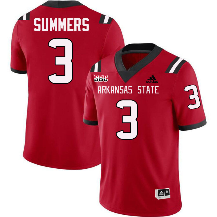 Hunter Summers Arkansas State Jersey,Arkansas State Red Wolves Football Uniforms,Jersey-Red Hunter Summers Arkansas State Jersey,Arkansas State Red Wolves Football Uniforms,Jersey-Red